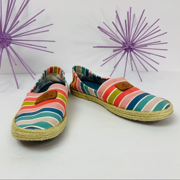Coach Margret / Striped Canvas Espadrilles - Picture 2 of 8